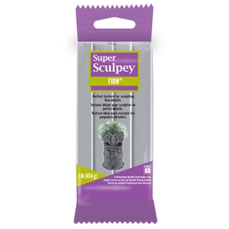 [CLSCSS1SCULPT] Super Sculpey Firm - Gray, 1 lb (454 g)