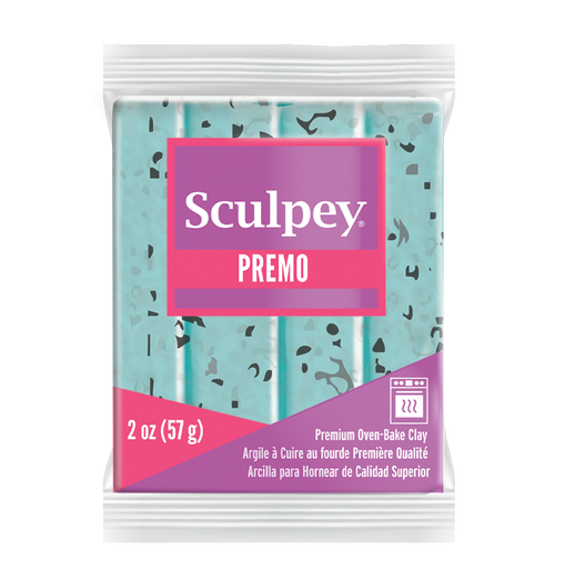 Sculpey Premo 2oz Turquoise Granite