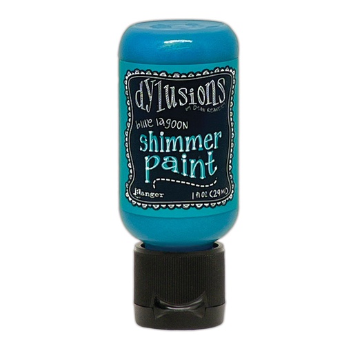 Dylusions Shimmer Paint - Blue Lagoon (1oz)