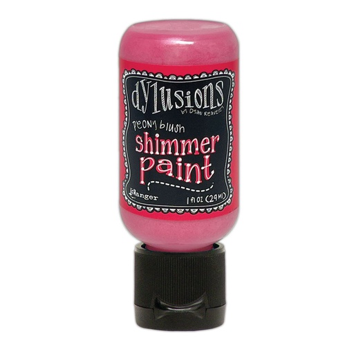 Dylusions Shimmer Paint - Peony Blush (1oz)