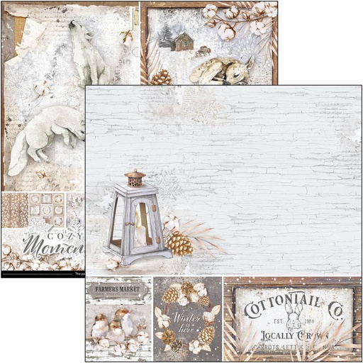 Ciao Bella Paper - Cozy Moments - 8"x8" Paper Pad 
