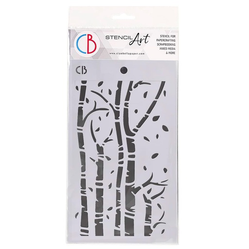 Ciao Bella Paper - Birch Trees 5" x 8" Stencil