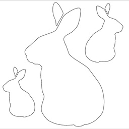 [CDSTSP-01] Spring Rabbits MajeMask Stencil