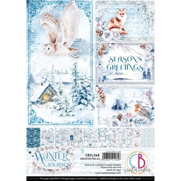 [CBCL068] A4 Creative Pad Winter Journey