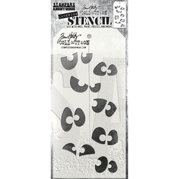 [AGTHS169] Tim Holtz Stampers Anonymous Layering Stencil Peekaboo