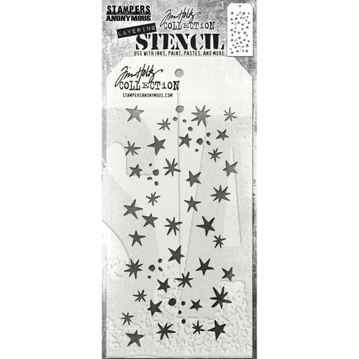 Tim Holtz Layering Stencil - Spellbound