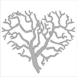[CDSTHE-02] Heart Tree - MajeMask Stencil