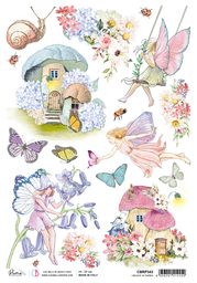 [CBRP343] I believe in fairies - Ciao Bella Piuma Rice Paper A4 - 5 pack