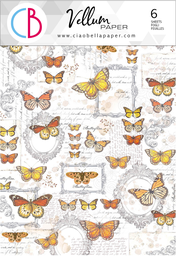 [CBV004] Ciao Bella Enchanted Land Vellum Paper Patterns