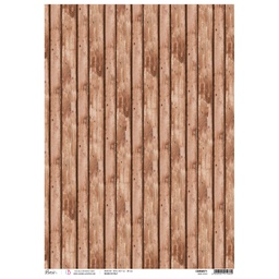 [CBRM071] Ciao Bella A3 Rice Paper - Barn Wood x 3 sheet 