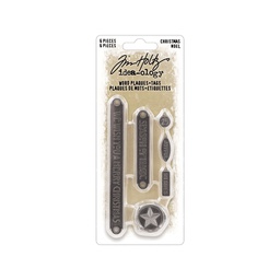 [ADTH94352] Tim Holtz Idea-ology Word Plaques + Tags