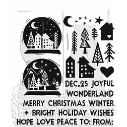 [AGCMS472] Festive Print Tim Holtz Cling Stamps