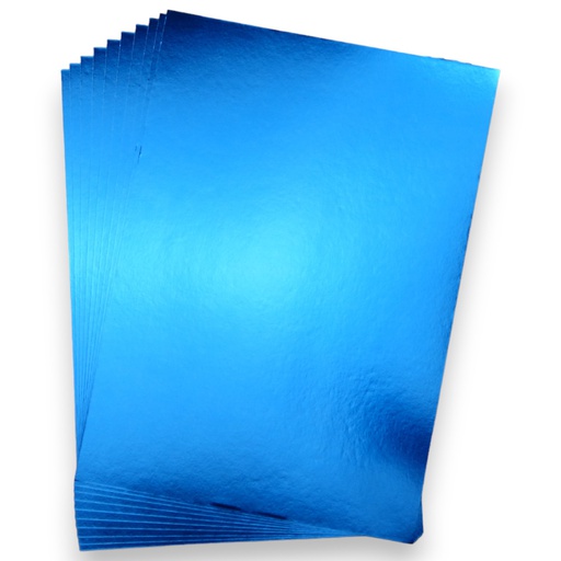 Personal Impressions Metallic Blue A4 Card (270gsm x10)