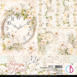 [CBT075] Always &amp; Forever Patterns Pad 12x12