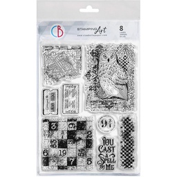 [CBPS8104] Clear Stamp Set 6&quot;x8&quot; Magic Spell