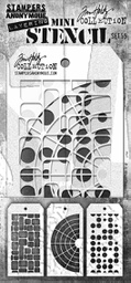 [AGMST059] Tin Holtz Mini Stencil Set #59 (3 Ea.)