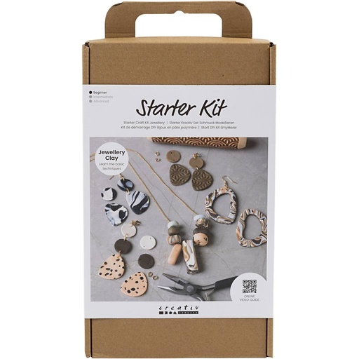 Creativ - Jewellery Starter Craft Kit - Clay Jewellery