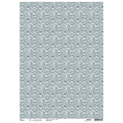 Ciao Bella Paper - Engraved Blossom A3 rice paper (SINGLE Sheet)