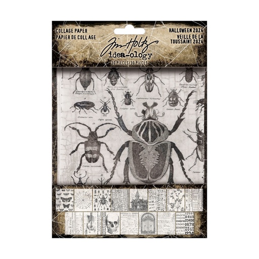 Tim Holtz Idea-ology - Collage Paper (Halloween)