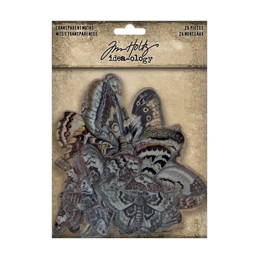 Tim Holtz Idea-ology - Transparencies, Moths 