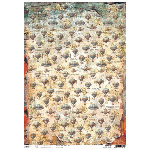 Ciao Bella Paper - Visionary Journey A3 rice paper (SINGLE Sheet)