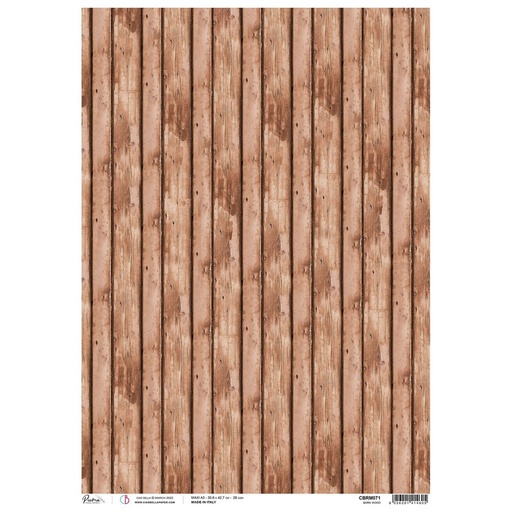 Barn Wood - Ciao Bella Piuma Rice Paper A3 - 3 Pack