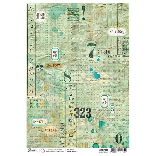 Ciao Bella Paper - Classification A4 rice paper (5 Pack)