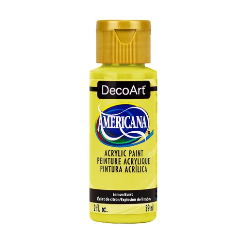 Lemon Burst Decoart Americana Acrylic 2oz 