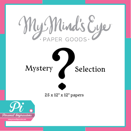 My Mind's Eye 12" x 12" Mystery Selection - 25 sheets in Storage Wallet