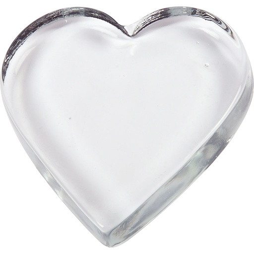 Creativ - Glass Heart (10pk)