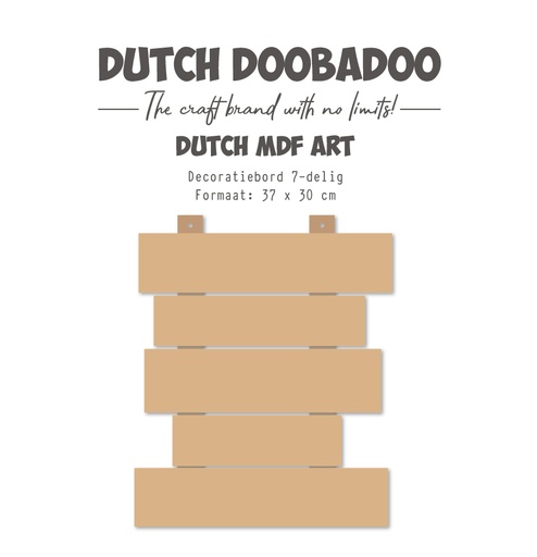 Dutch Doobadoo MDF Deco Board (7 pcs)