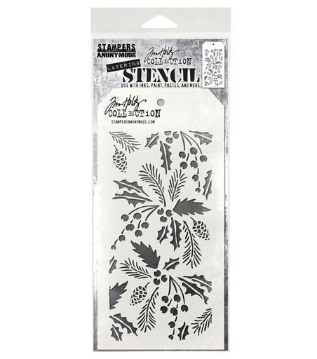 Tim Holtz Layering Stencil - Festive