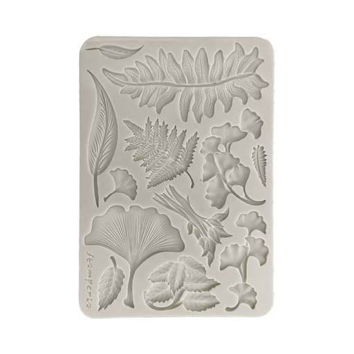 Stamperia - Herbarium Silvae - A5 Silicon mould - Botanical Leaf Collection