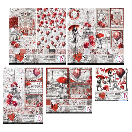 Ciao Bella Paper Paris Je t'aime Collection