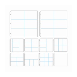 [ACCO724373] Con Asst 3Ring Binder Sleeves (10)