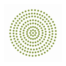 [ACCO724641] Con Grass Green 3mm Pearls (206pcs)