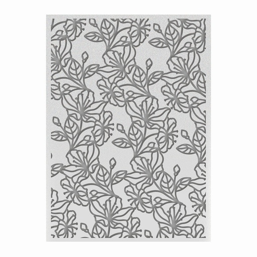 Ultimate Crafts Watercolour Blooms 5x7 Embossing Folder