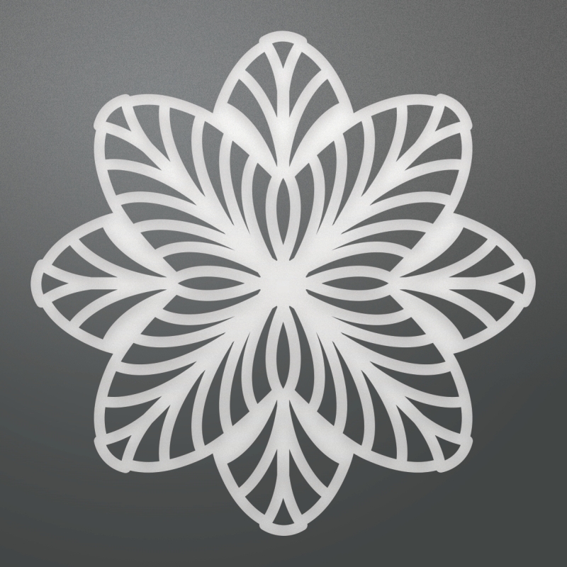 CON Classy Flower Die 65x65mm