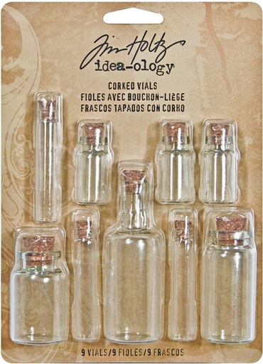 Tim Holtz Idea-ology - Corked Vials
