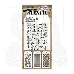 [AGMST007] Mini Stencil Set 7