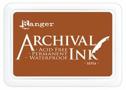 [AIP31505] Archival Ink Pad Sepia