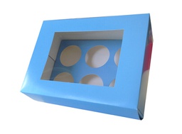 [BTCBR615] One Blue Cupcake Box