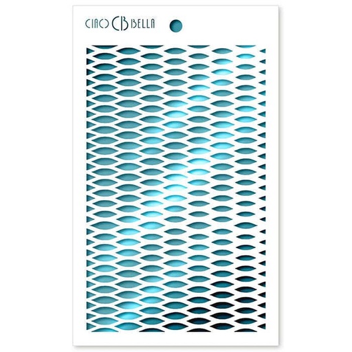 Ciao Bella Paper - Metal Net 5"x8" Stencil