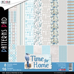 [CBT024] 12&quot;x12&quot; Patterns Pad Time for Home