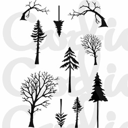 [CDCCSTMIN-01] Mini Tall Trees