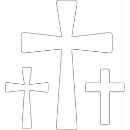 [CDSTCR-01] Crosses Majemask Stencil