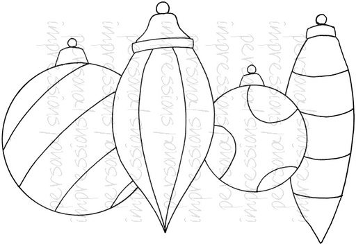 Lindsay Mason Zendoodle Baubles stamp set