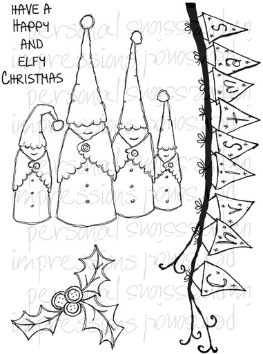 Lindsay Mason Wood Elves stamp set
