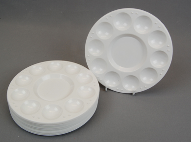 Creativ - Plastic Paint Palette (10pk)