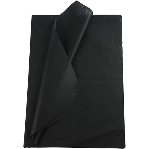 Creativ - Black Tissue Paper - 50 x 70cm (25 sheets)